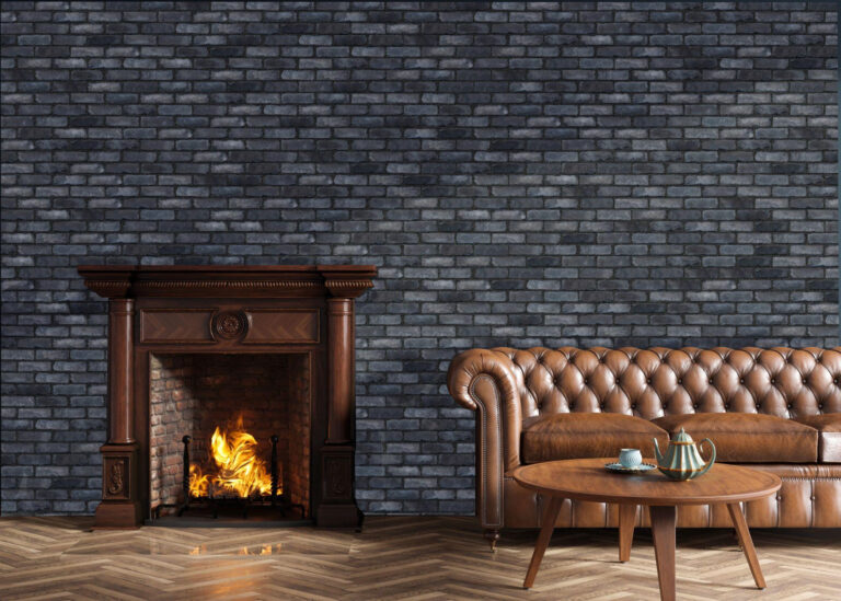 Add Depth and Texture to Living Rooms and Offices with Thin Brick.
